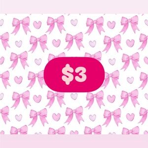 $3 LIVE SHOW LISTING 🎀